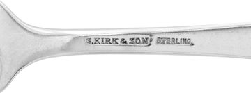 "Repousse" patented by S.Kirk & Son in 1828. TOTAL: 81 pieces