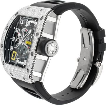 Richard Mille N/A RM030 18k white gold & titanium Skeleton dial 42.7mm Automatic