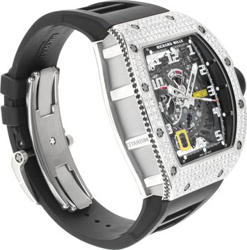 Richard Mille N/A RM030 18k white gold & titanium Skeleton dial 42.7mm Automatic