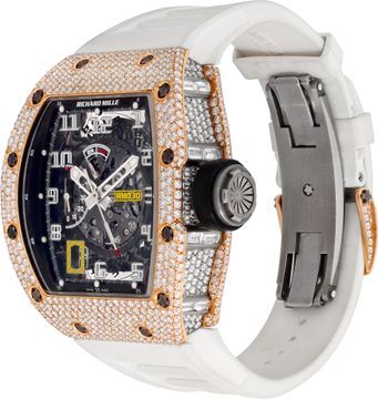 Richard Mille RM030 RM030 18k rose gold & titanium 50mm auto watch