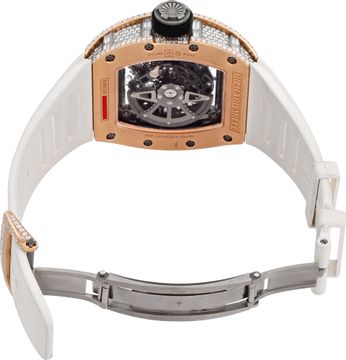 Richard Mille RM030 RM030 18k rose gold & titanium 50mm auto watch