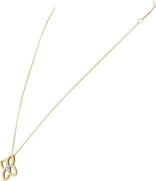 Roberto Coin 18k yellow gold Cialoma Diamond necklace