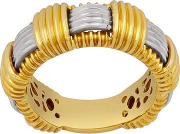 Roberto Coin Appasionata ring in 18k yellow and white gold Ring Collection