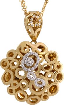 Roberto Coin Bubble necklace in 18k