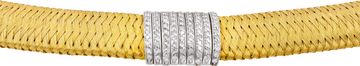 Roberto Coin choker weave necklace in 18k yellow gold