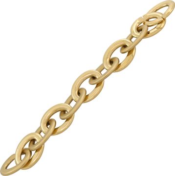 Roberto Coin Heavy necklace and bracelet in 18k yellow gold