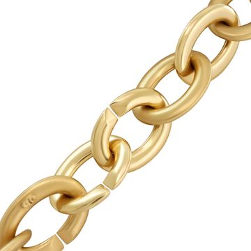 Roberto Coin Heavy necklace and bracelet in 18k yellow gold
