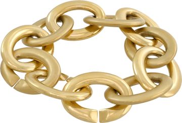 Roberto Coin Heavy necklace and bracelet in 18k yellow gold