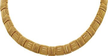 Roberto Coin Opera Collection 18k Yellow Gol Necklace