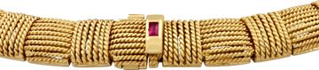 Roberto Coin Opera Collection 18k Yellow Gol Necklace