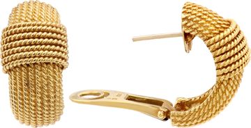 Roberto Coin Opera Collection 18k yellow gold earrings
