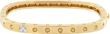 Roberto Coin Pois Moi in 18k Yellow Gold Single Bangle Bracelet Roberto Coin Pois Moi in 18k Yellow Gold Single Bangle Bracelet