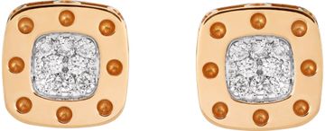 Roberto Coin Pois Mois 18k yellow gold earrings with diamonds Earring Collection
