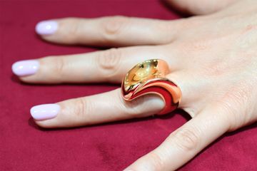 Roberto Coin ring 18k rose gold