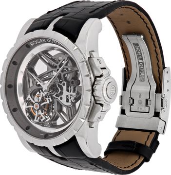 Roger Dubuis Flying Tourbillon in 18k white gold