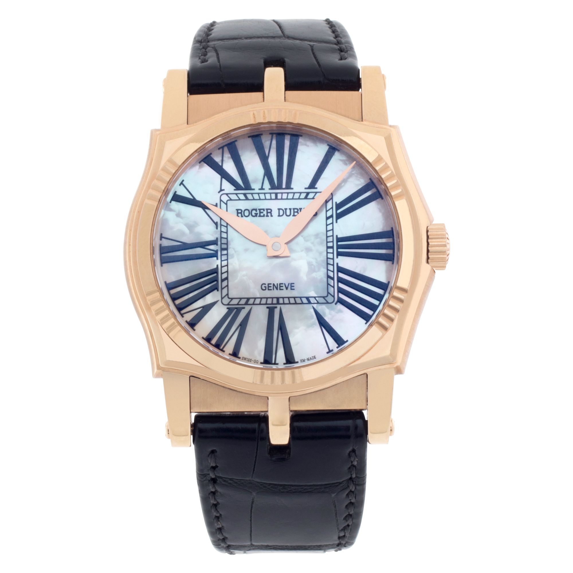 Pre-owned Roger Dubuis Sympathie SY40 14 5 18k rose gold |