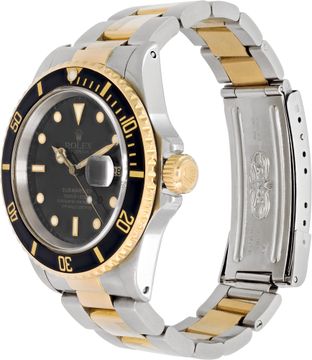 Rolex 16613 18k & steel 40mm auto watch