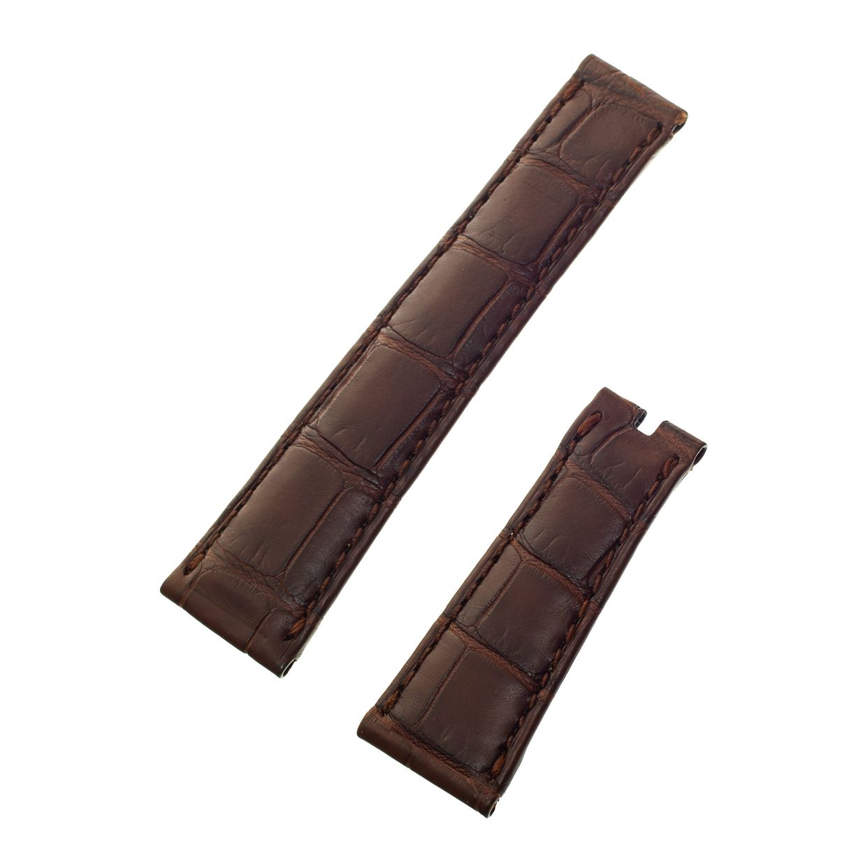 Rolex brown alligator band (20x15) | Gray & Sons Jewelers
