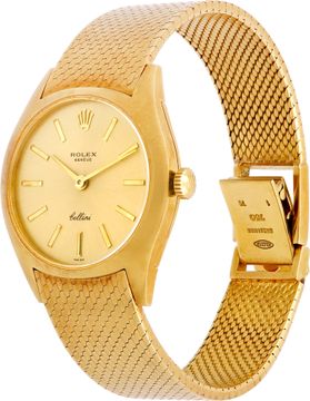 Rolex Cellini 3800 18k Yellow Gold Champagne dial 26mm Manual watch