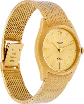 Rolex Cellini 3800 18k Yellow Gold Champagne dial 26mm Manual watch