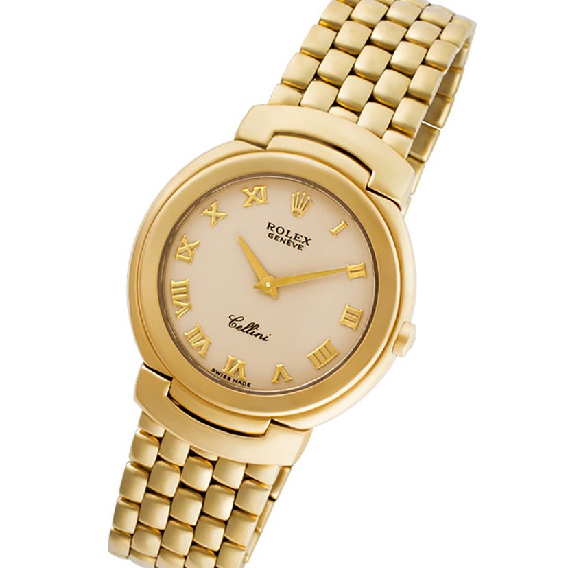 Pre-owned Rolex Cellini 6622 18k 30mm Quartz watch