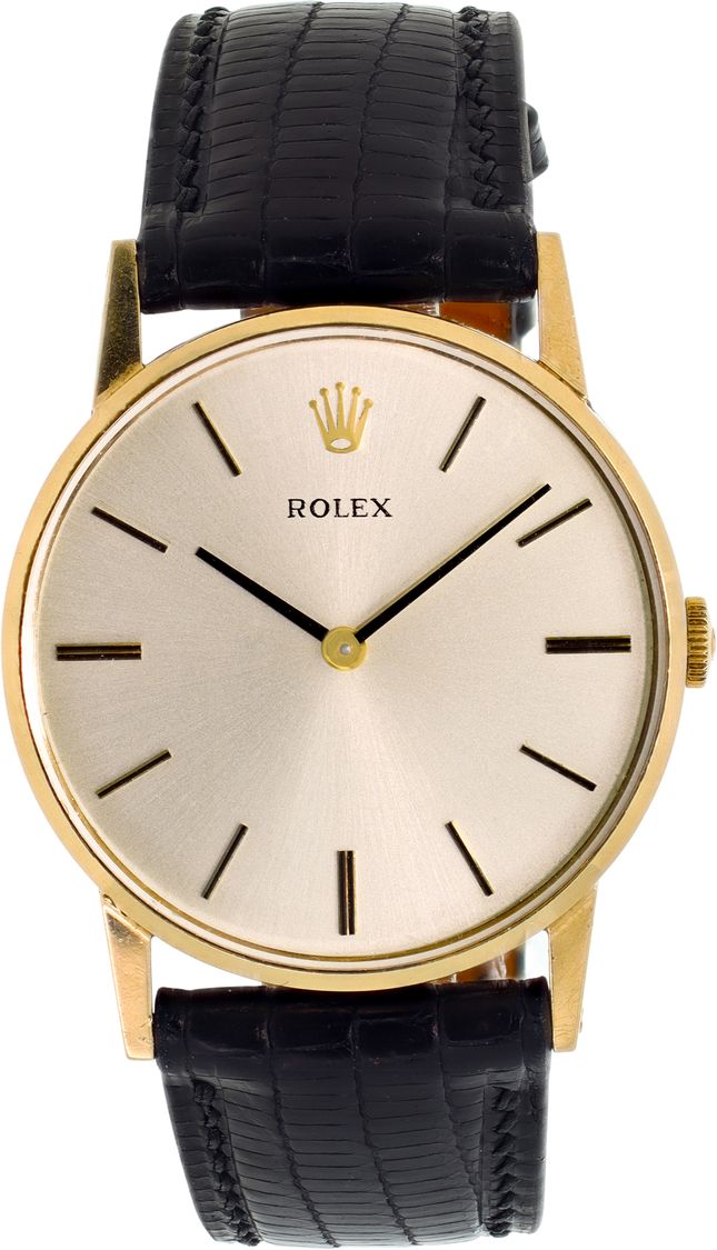 Pre-owned Rolex Cellini 8443 14k Yellow Gold 33mm Manual | Gray & Sons