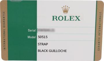 Rolex Cellini 50515 18k rose gold Black dial 39mm Automatic watch