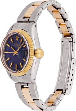 Rolex Date "Two-Tone" in 14k yellow gold and stainless steel
