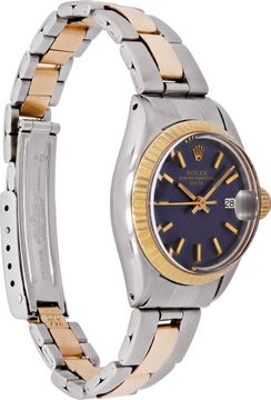 Rolex Date "Two-Tone" in 14k yellow gold and stainless steel