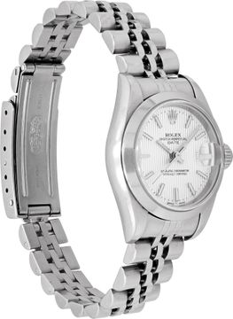 Rolex Ladies Date in stainless steel