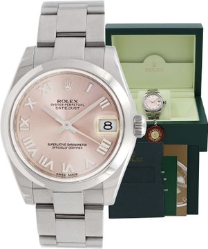 Rolex Date 178240 Stainless Steel Pink dial 31mm Automatic watch Rolex Date 31mm 178240 Ladies Watch Collection