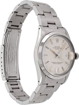Rolex Date 1500 Stainless Steel 34mm auto watch