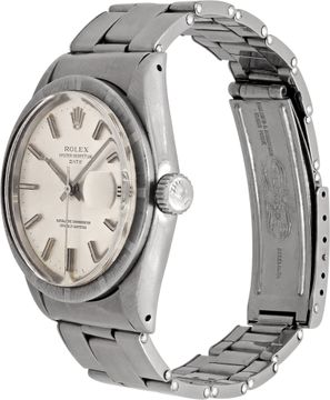 Rolex Date in stainless steel