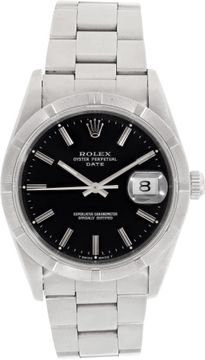 Rolex Date in stainless steel