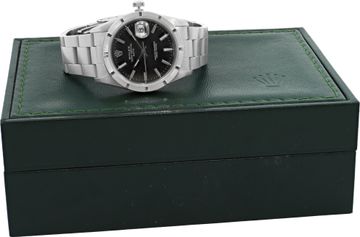 Rolex Date in stainless steel