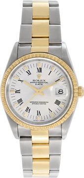 Rolex Date 15223 Stainless Steel White dial 34mm Automatic watch
