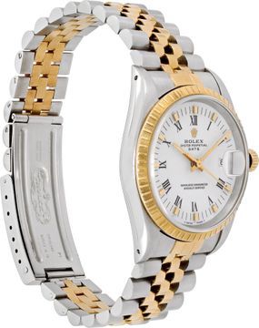 Rolex Date 15223 Stainless Steel White dial 34mm Automatic watch
