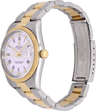 Rolex Date "Two-Tone" in stainless steel and 18k yellow gold