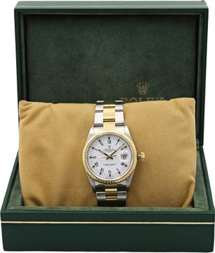 Rolex Date "Two-Tone" in stainless steel and 18k yellow gold