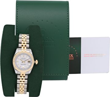 Rolex Datejust 179173 18k & steel 26mm auto watch
