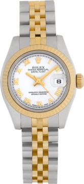 Rolex Datejust 179173 18k & steel 26mm auto watch