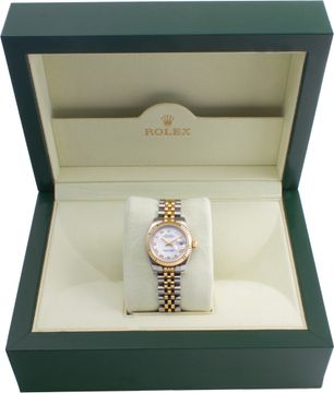 Rolex Datejust 179173 18k & steel 26mm auto watch