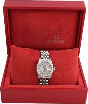 Rolex Datejust 179174 Stainless Steel Silver dial 26mm Automatic watch