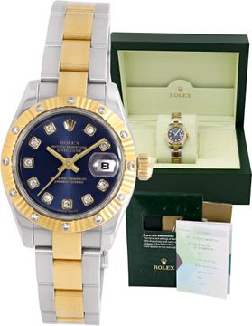 Rolex Datejust 179313 Stainless Steel Blue dial 26mm Automatic watch Rolex Datejust 26mm 179313 Ladies Watch Collection