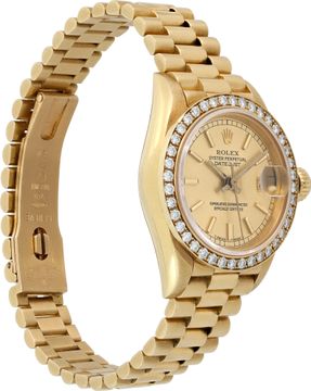 Rolex Datejust 69138 18k Yellow Gold 26mm auto watch