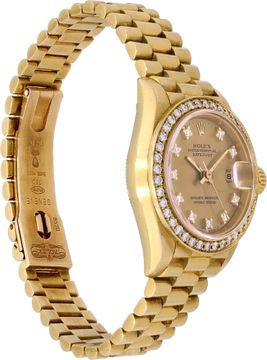 Rolex Datejust 69138 18k Yellow Gold Gold dial 26mm Automatic watch