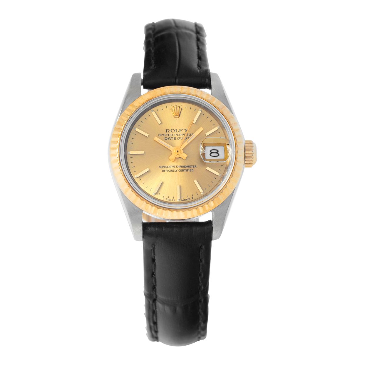 ROLEX Ref.69173用　純正ベゼル Buy Online Watch Rolex Datejust Lady ref. 69173 with White Roman