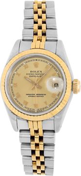 Rolex Datejust 69173 Stainless Steel Champagne dial 26mm Automatic watch Rolex Datejust 26mm 69173