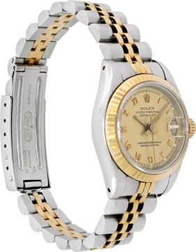 Rolex Datejust 69173 Stainless Steel Champagne dial 26mm Automatic watch