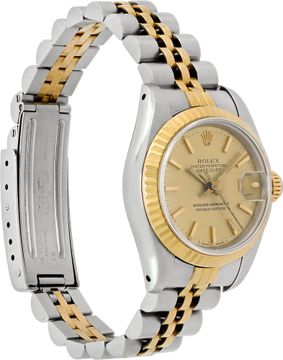Rolex Datejust 69173 Stainless Steel Champagne dial 26mm Automatic watch